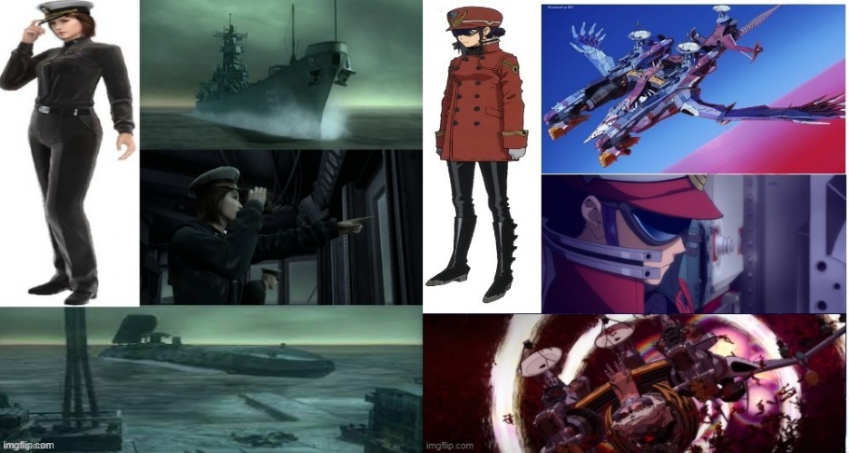 Drawing parallels that do not make any sense nº1 | image tagged in metal gear solid,neon genesis evangelion,rebuild of evangelion,misato | made w/ Imgflip meme maker
