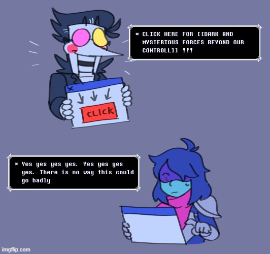 day 63 of posting deltarune comics | image tagged in sorry i forgor | made w/ Imgflip meme maker