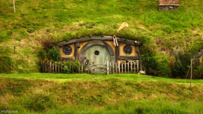 hobbit hole | image tagged in hobbit hole | made w/ Imgflip meme maker