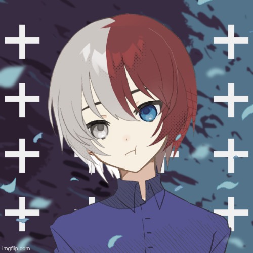 Shoto Todoroki without his scar | image tagged in mha,picrew | made w/ Imgflip meme maker