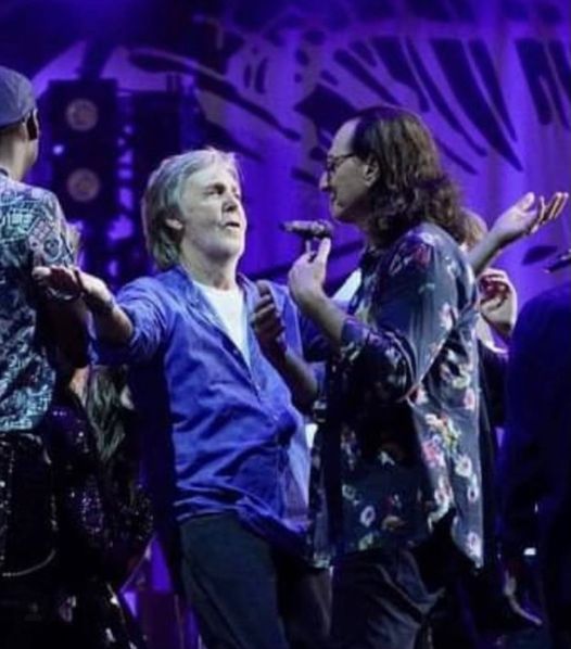 Geddy Lee Paul McCartney Blank Meme Template