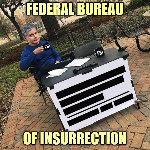 FEDERAL BUREAU OF INSURRECTION | made w/ Imgflip meme maker