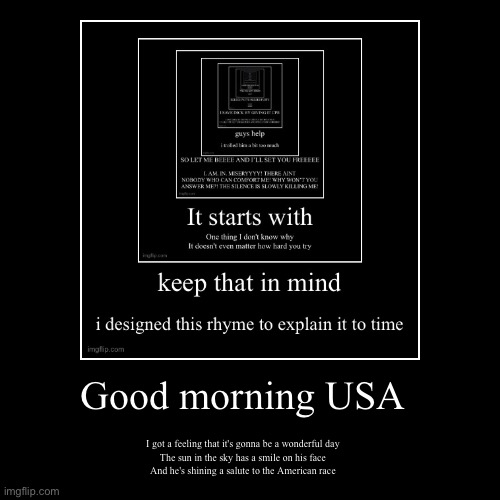 Good morning USA Imgflip