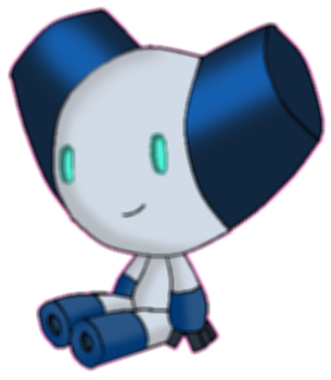 RobotBoy is sitting (Activated) Blank Meme Template