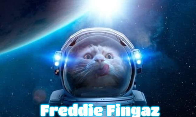 Spacecat | Freddie Fingaz | image tagged in spacecat,freddie fingaz,slavic | made w/ Imgflip meme maker