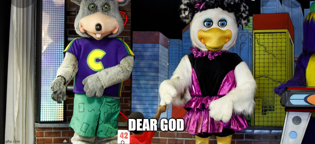 Chuckie and Helen | DEAR GOD | image tagged in funny memes | made w/ Imgflip meme maker
