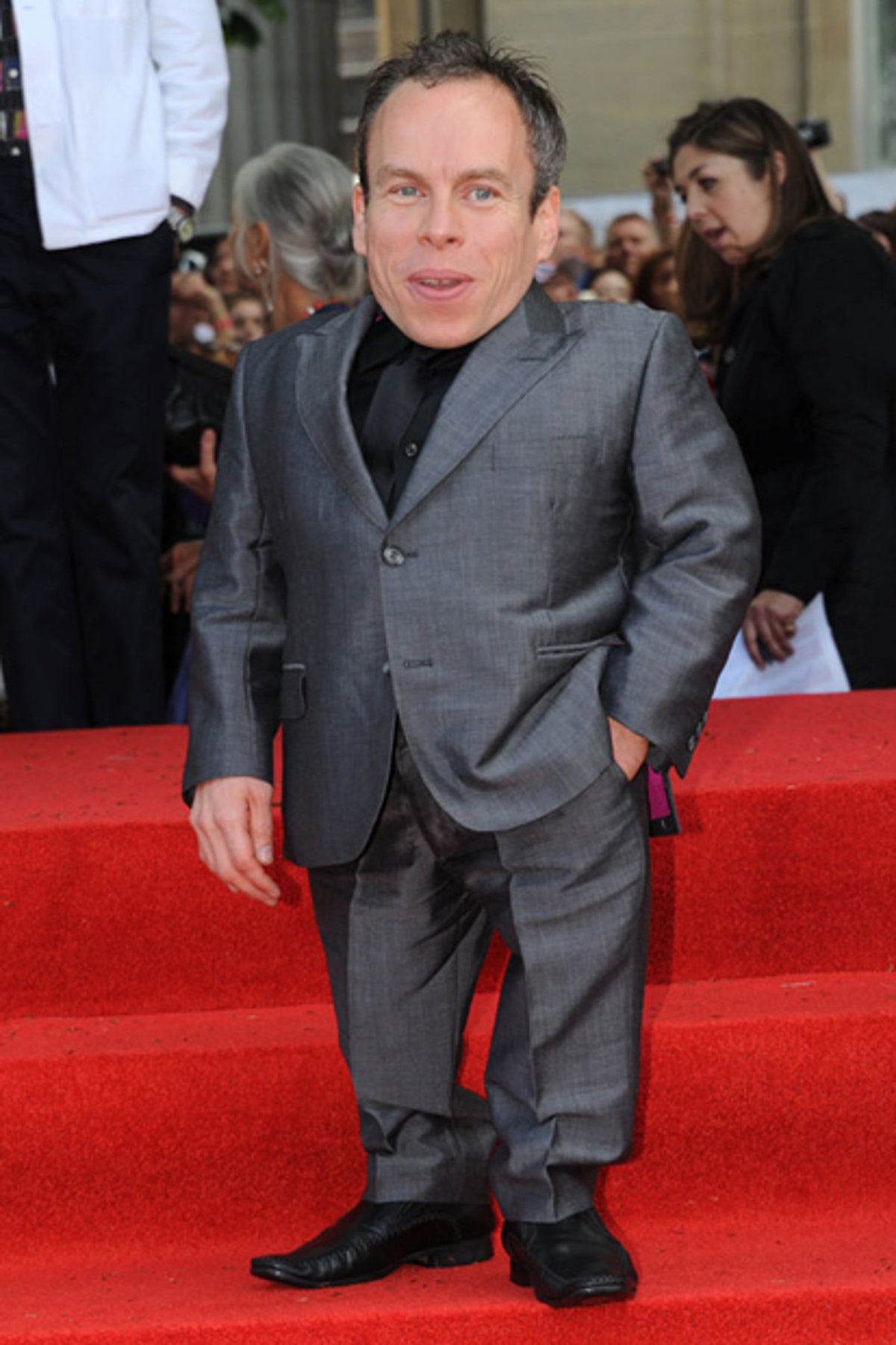 High Quality Warwick Davis Blank Meme Template