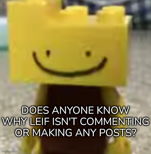 Fr, she hasn't been online for 2 days, I think.. | DOES ANYONE KNOW WHY LEIF ISN'T COMMENTING OR MAKING ANY POSTS? | image tagged in ron has seen some sh t,idk,stuff,s o u p,carck | made w/ Imgflip meme maker