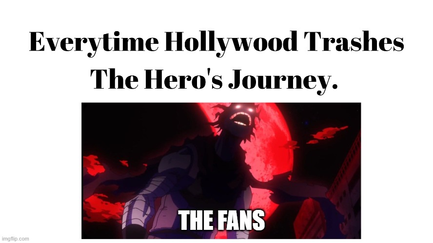 Hollywood Corporate Culture Beware Stain/Fans | THE FANS | image tagged in my hero academia,hollywood | made w/ Imgflip meme maker