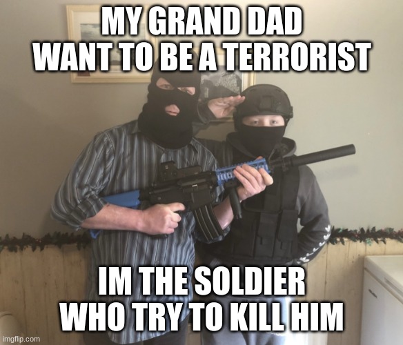 Image tagged in me and my grandad - Imgflip