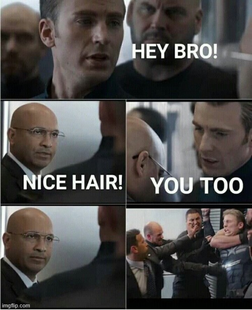 image tagged in captain america elevator fight | made w/ Imgflip meme maker