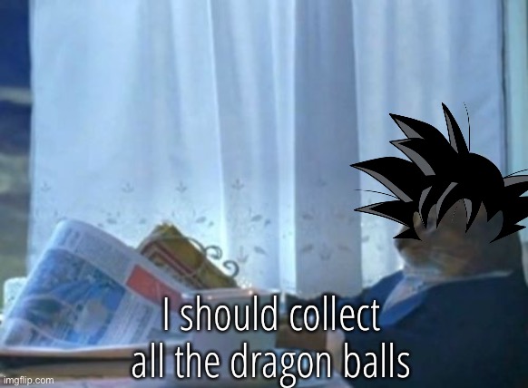 I Should Buy A Boat Cat | I should collect all the dragon balls | image tagged in memes,i should buy a boat cat | made w/ Imgflip meme maker