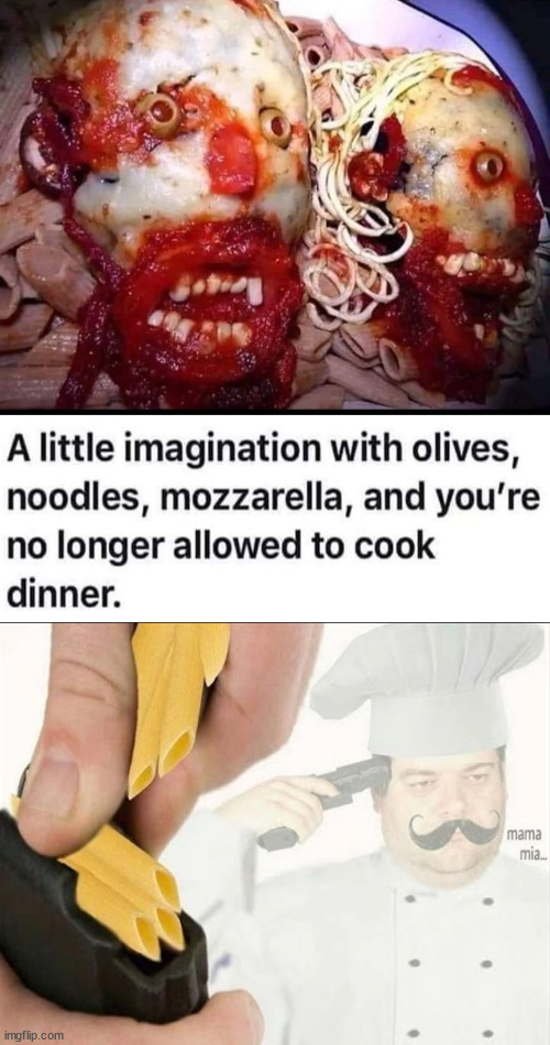 Would you like this? | image tagged in italian suicide,creation,cooking,what is wrong with you | made w/ Imgflip meme maker