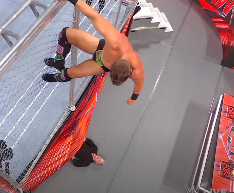 High Quality The Miz trying to escape Blank Meme Template