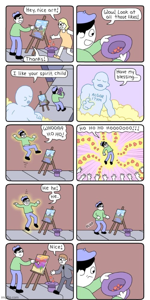 Painting | image tagged in comic,comics,comics/cartoons,art,painting,paint | made w/ Imgflip meme maker