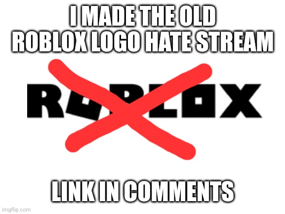 Old Roblox logo Blank Template - Imgflip