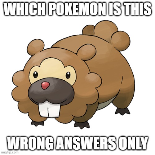 Which pokemon is it? | WHICH POKEMON IS THIS; WRONG ANSWERS ONLY | image tagged in pokemon,funny | made w/ Imgflip meme maker