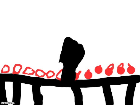 blobie factory part 1 | image tagged in blank white template | made w/ Imgflip meme maker