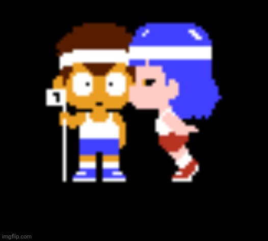 Anime kiss | image tagged in anime kiss | made w/ Imgflip meme maker