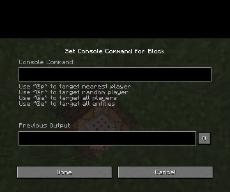 Minecraft Command Blank Meme Template