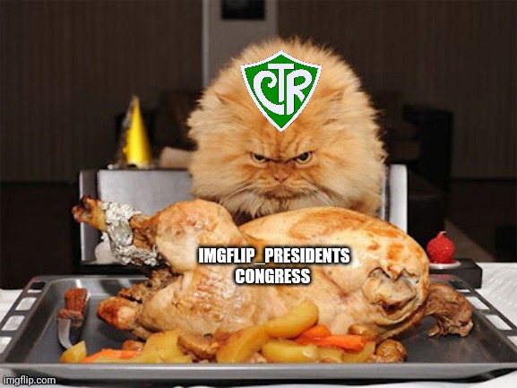 Cat looking at chicken | IMGFLIP_PRESIDENTS
CONGRESS | image tagged in cat looking at chicken | made w/ Imgflip meme maker