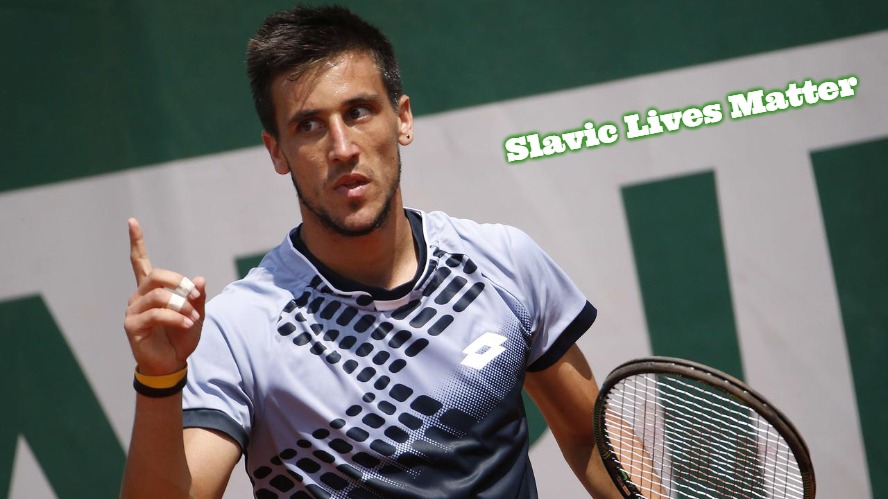 Damir Dzumhur | Slavic Lives Matter | image tagged in damir dzumhur,slavic,france,nh,new hampshire | made w/ Imgflip meme maker