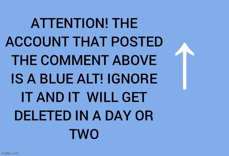 Blue alt | image tagged in blue alt | made w/ Imgflip meme maker