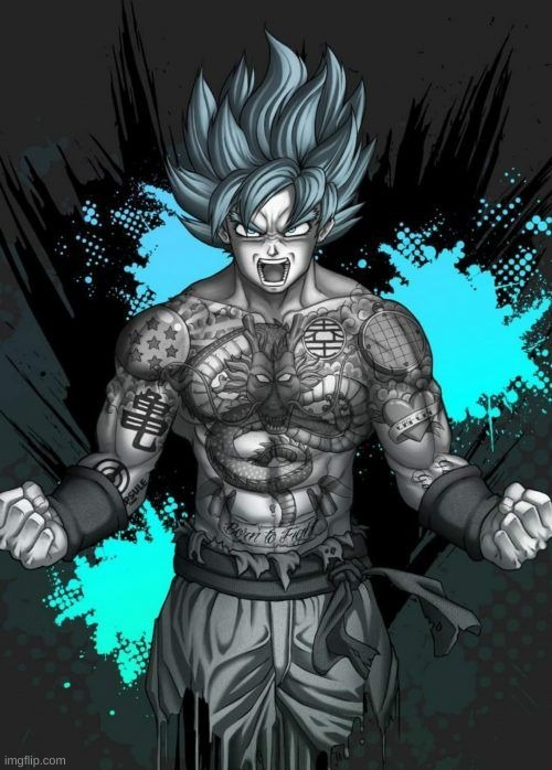 Badass Goku is Badass | image tagged in badass goku is badass | made w/ Imgflip meme maker