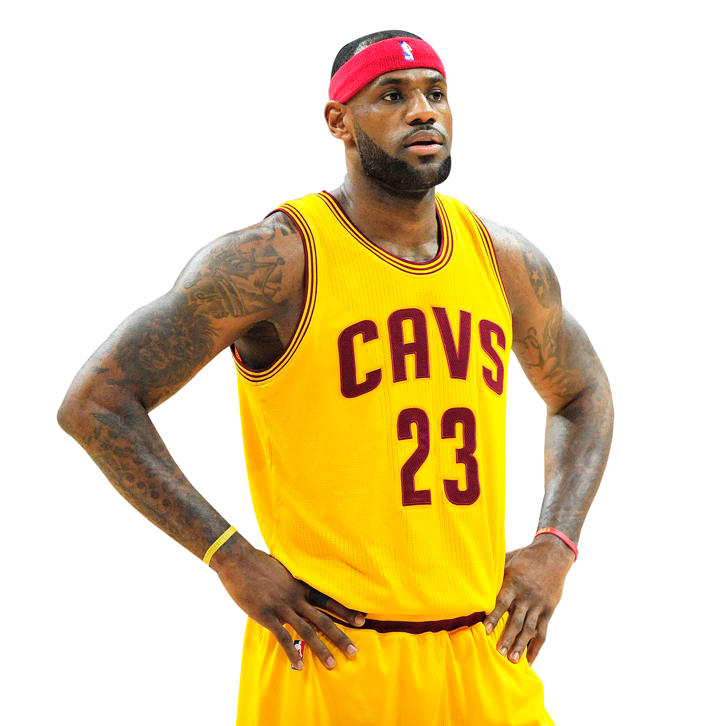 Lebron James hands hips with transparency Blank Meme Template