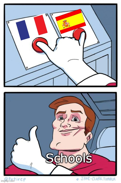 Both Buttons Pressed | Schools | image tagged in both buttons pressed | made w/ Imgflip meme maker