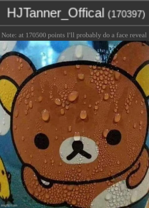 Oh Boy- | image tagged in bear sweating nervously | made w/ Imgflip meme maker