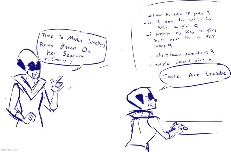 day 66 of posting deltarune comics | image tagged in unusable fr | made w/ Imgflip meme maker