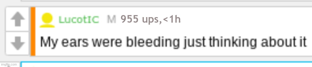 955 ups | 955 ups,<1h | made w/ Imgflip meme maker