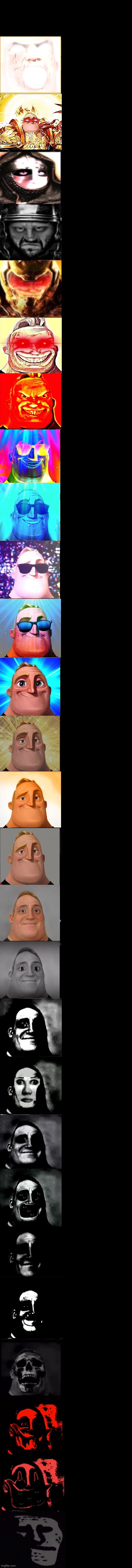 3 Frame Uncanny Mr. Incredible Memes - Imgflip