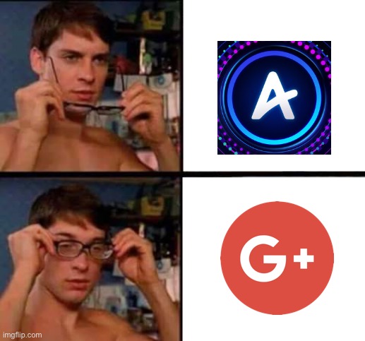 Peter Parker glasses Amino & G+ | image tagged in peter parker's glasses,amatuers meme,bruh,my meme | made w/ Imgflip meme maker