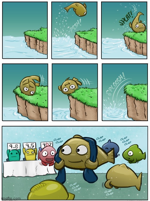 Sploosh | image tagged in fish,fishes,comics,comic,splash,dc comics | made w/ Imgflip meme maker
