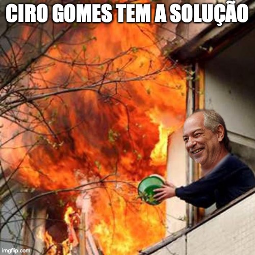 Ciro Gomes fora da realidade | CIRO GOMES TEM A SOLUÇÃO | image tagged in ciro gomes,2022,pdt,presidente,bolsonaro,lula | made w/ Imgflip meme maker