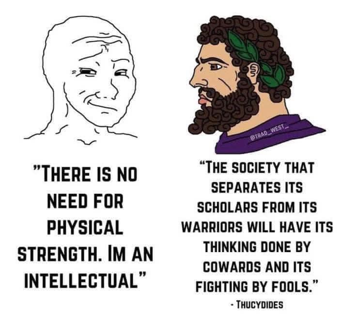Thucydides quote Blank Meme Template