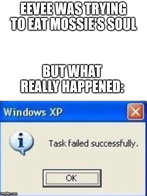 task failed successfully - Imgflip