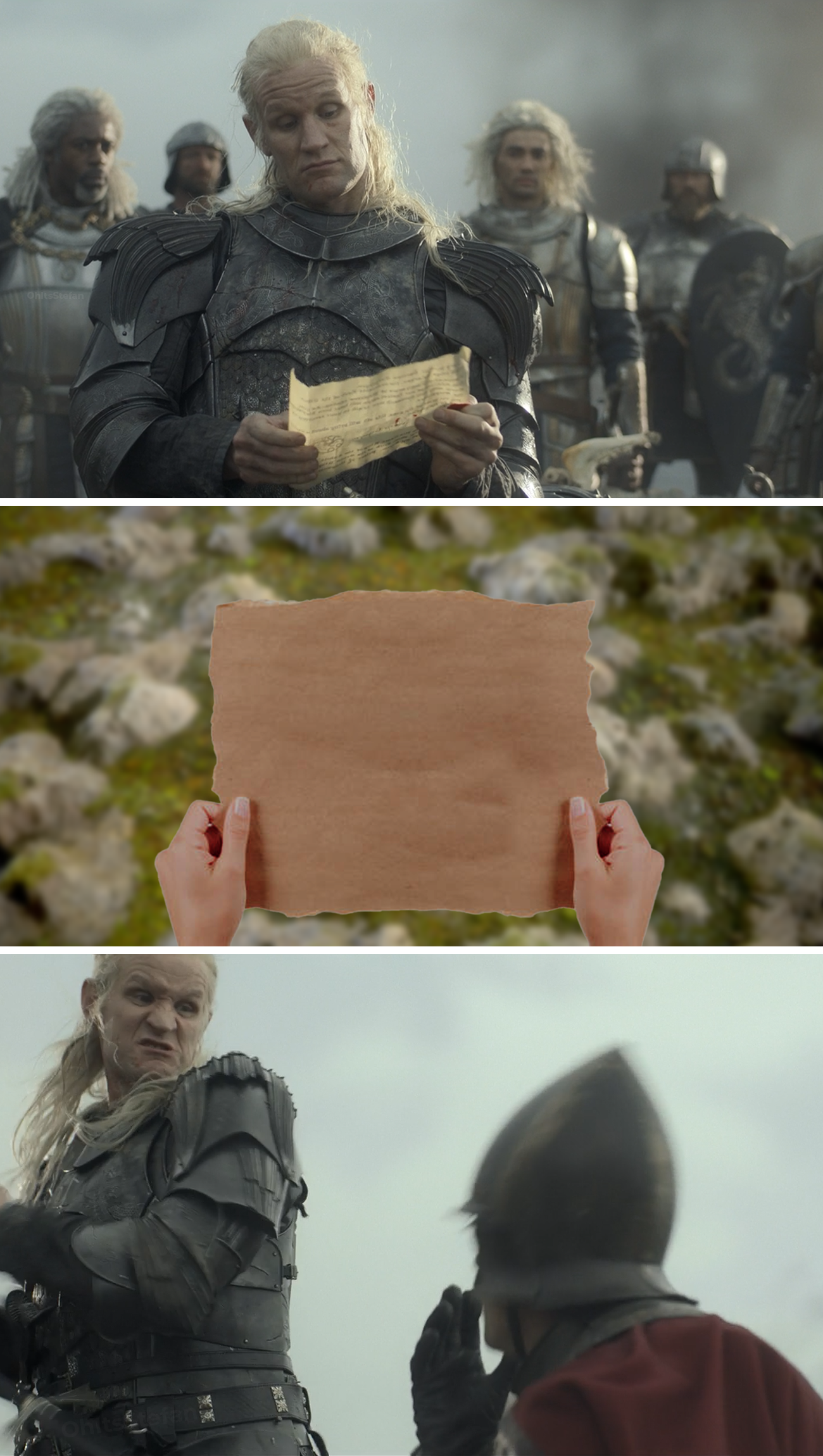 Daemon Targaryen Message Blank Meme Template