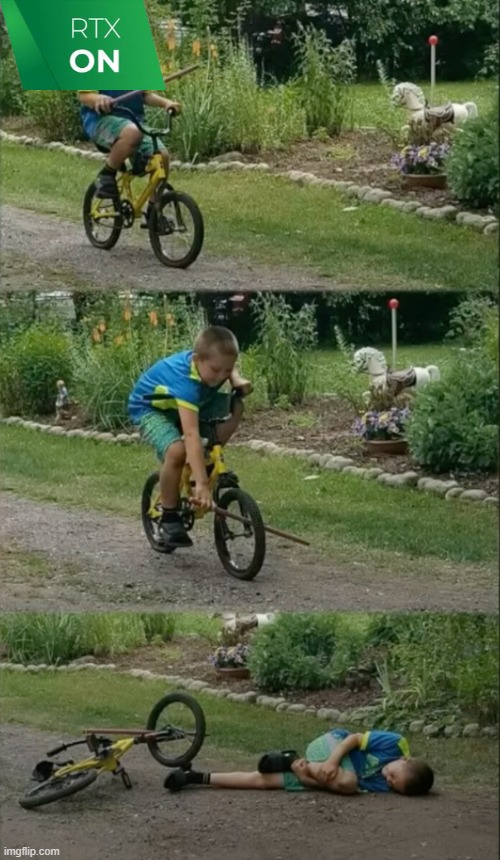 Bike Fall (Real life version) | image tagged in bike fall real life version | made w/ Imgflip meme maker