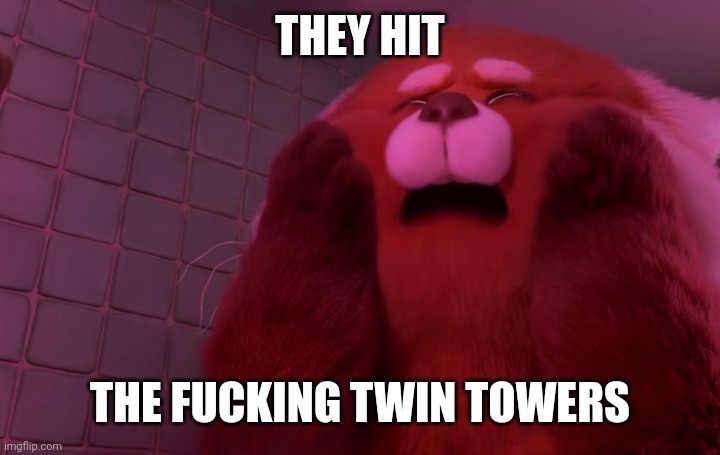 THEY HIT THE FUCKING TWIN TOWERS | made w/ Imgflip meme maker
