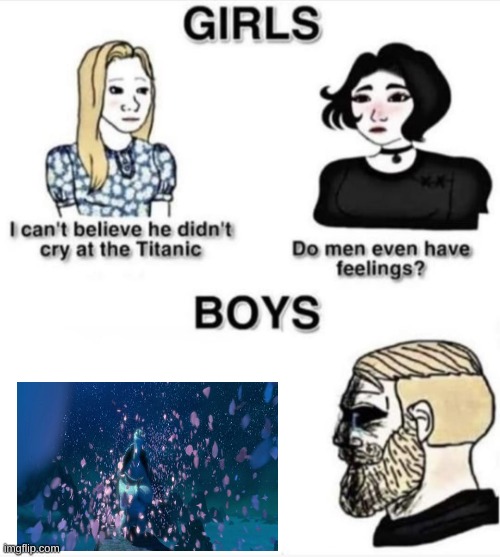This Was Pretty sad though ngl | image tagged in do men even have feelings | made w/ Imgflip meme maker