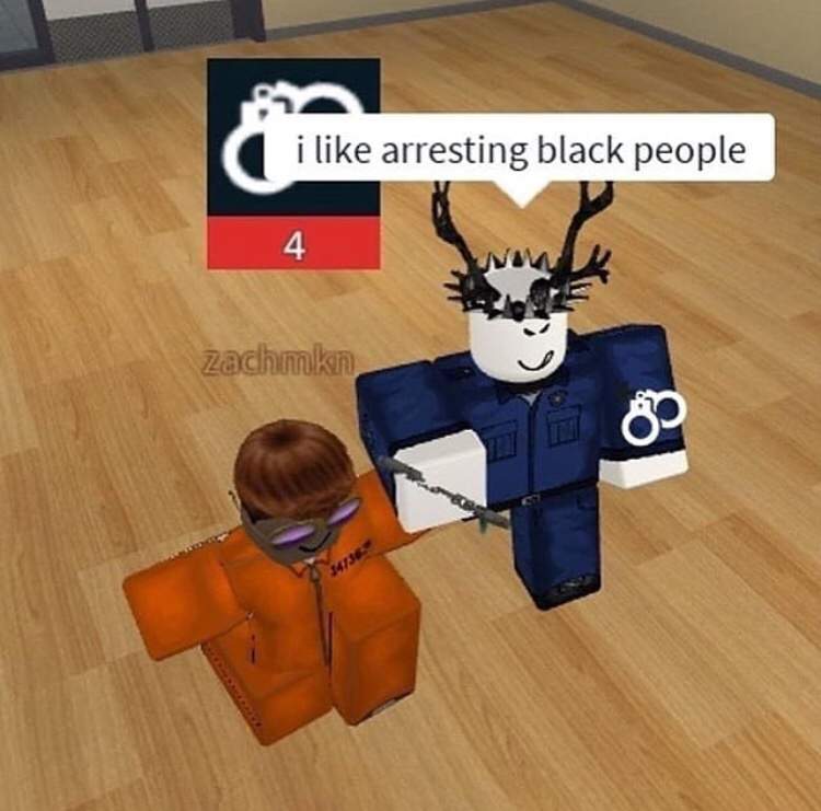 High Quality a white guy arresting a black person. Blank Meme Template