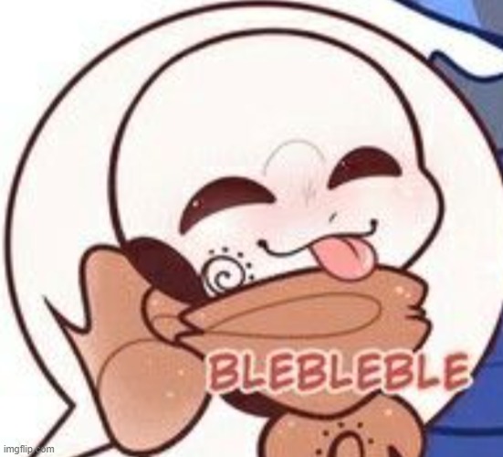 Parable being cute and silly at the same time- | made w/ Imgflip meme maker