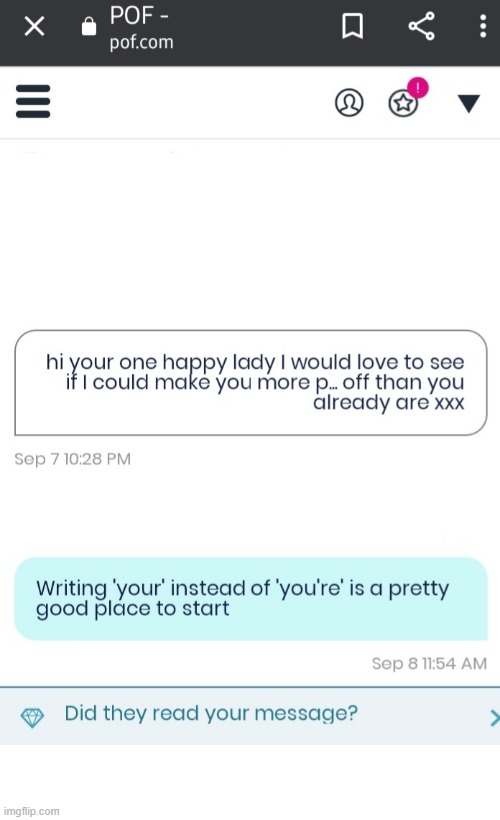 Online Dating | image tagged in dating,internet dating,grammar nazi,bad grammar and spelling memes,education | made w/ Imgflip meme maker