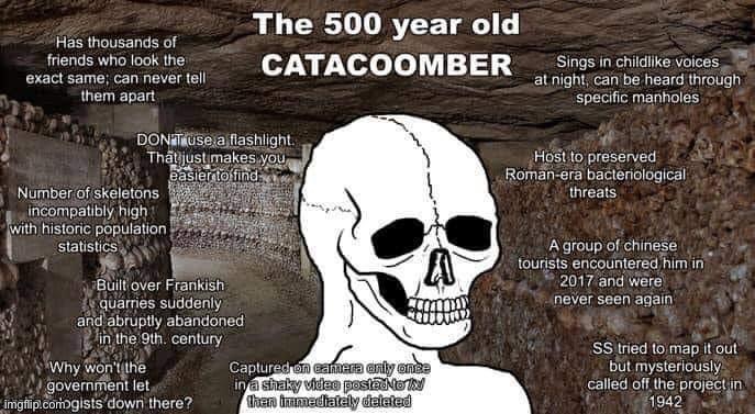 Catacoomber | image tagged in catacoomber | made w/ Imgflip meme maker