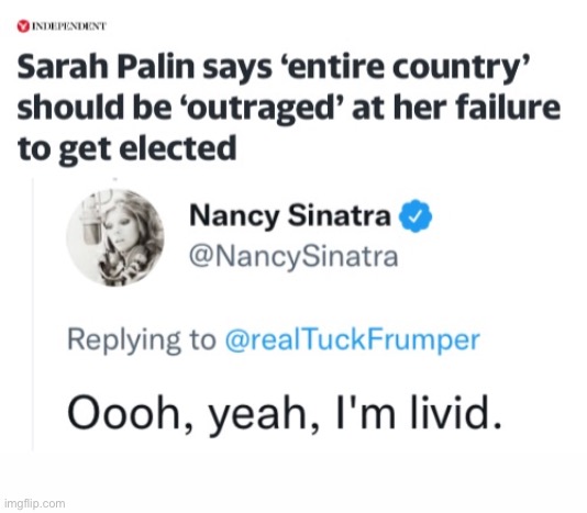 "LIVID," I tell ya | image tagged in conservative hypocrisy | made w/ Imgflip meme maker