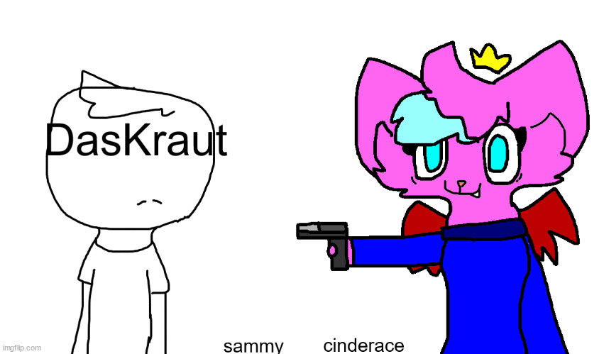 he hates cinderace just cuz she's a furry and sammy bc hes stupid | made w/ Imgflip meme maker