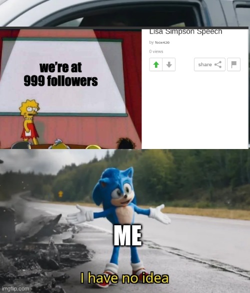 i do not get it | ME | image tagged in sonic i have no idea | made w/ Imgflip meme maker